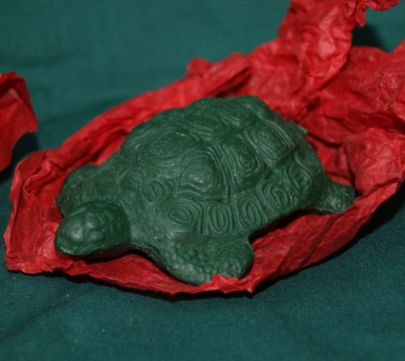 Soapbells Turtle Soap with Original Contents