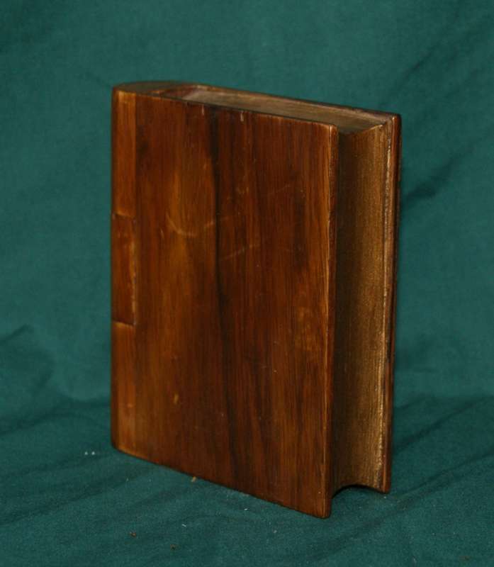 Vintage Hand Made Book Shaped Piggy Bank