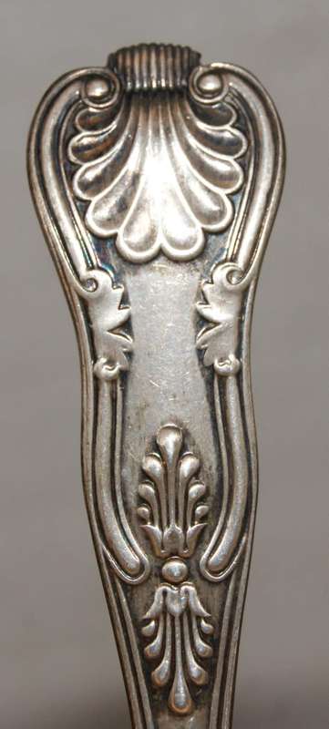 Hallmarked Silver Kings Pattern Spoon Exeter 1866 (24.3g)@@@ CCCRRRAAAZZZYYY R1 START