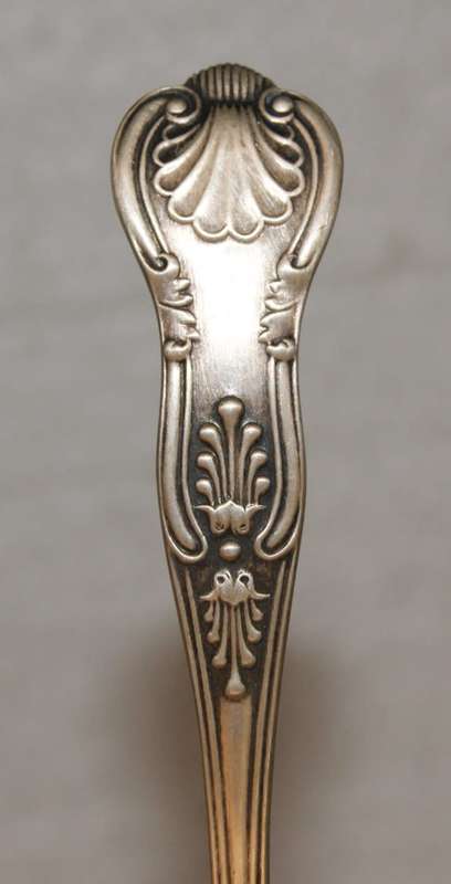 Hallmarked Silver Kings Pattern Sauce Spoon London 1975  (38.1g)@@@ CCCRRRAAAZZZYYY R1 START