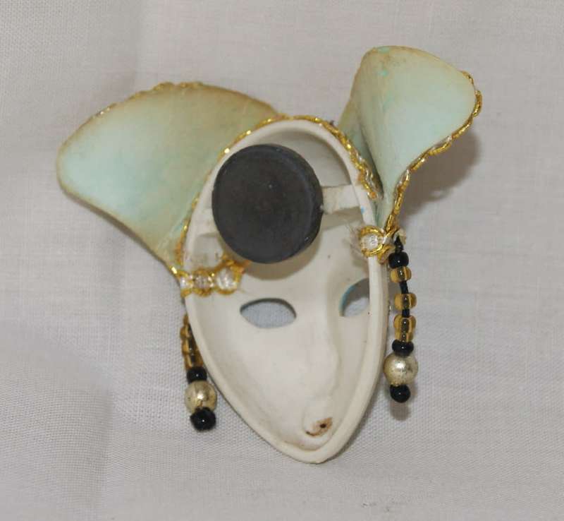 Masked Lady Magnet