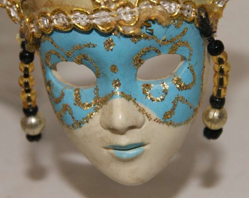 Masked Lady Magnet