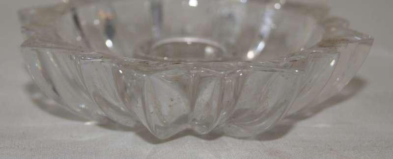 Glass Sunburst Candle Holder