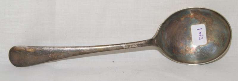 EPNS A1 Plate Serving Spoon (1 of 3)