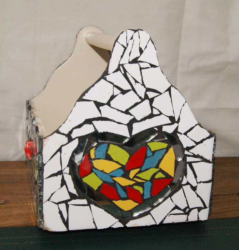 Mosaic Condiment Caddy