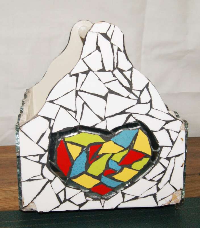 Mosaic Condiment Caddy