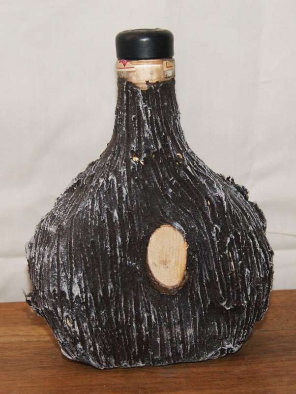 Vintage Hand Decorated Bottle