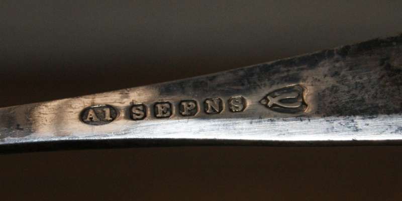 Vintage SEPNS A1 Plate Sugar Tongs