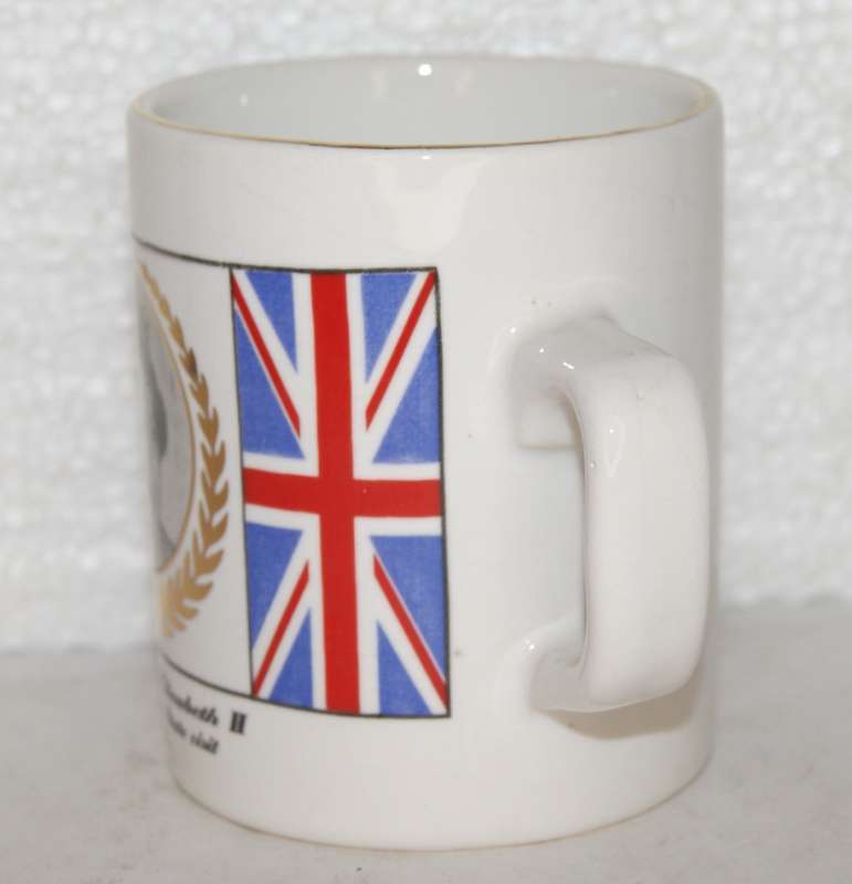 Vintage Limited Edition Queen Elizabeth II SA State Visit 1995 Mug @@@ CCCRRRAAAZZZYYY R1 START