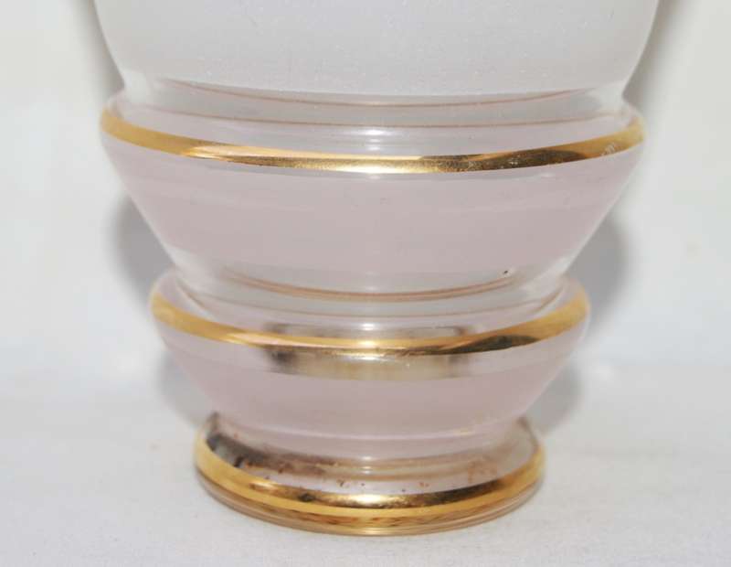 Vintage Art Deco Glass Decanter