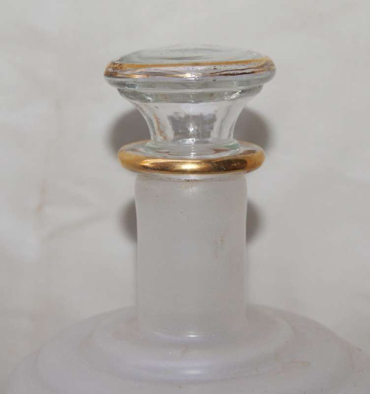 Vintage Art Deco Glass Decanter