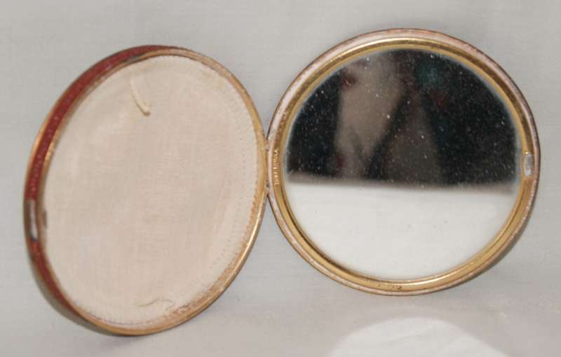 Vintage Limoges Style Powder Compact
