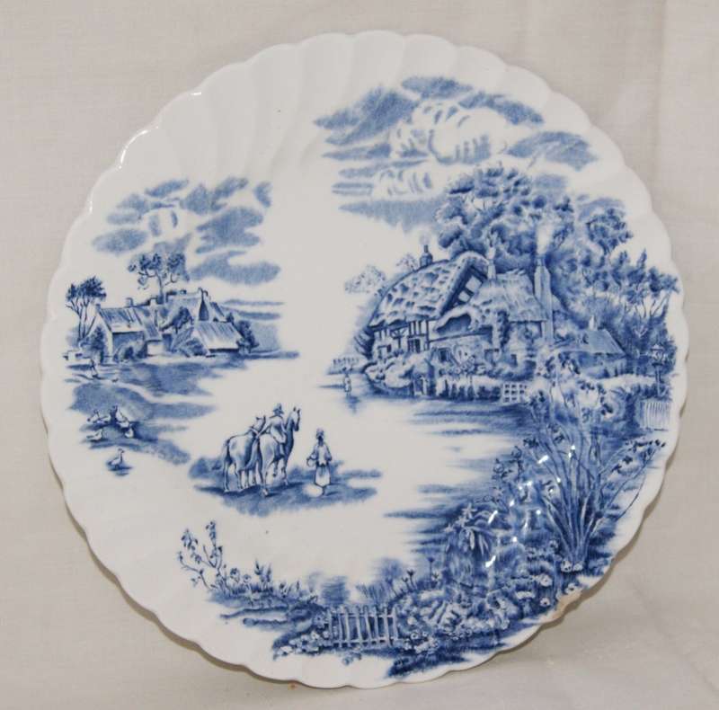 Johnson Bros `Happy England` Ironstone Plate