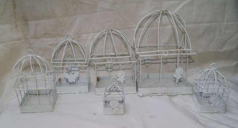 Set of 6 Nesting Hanging Plant Holders