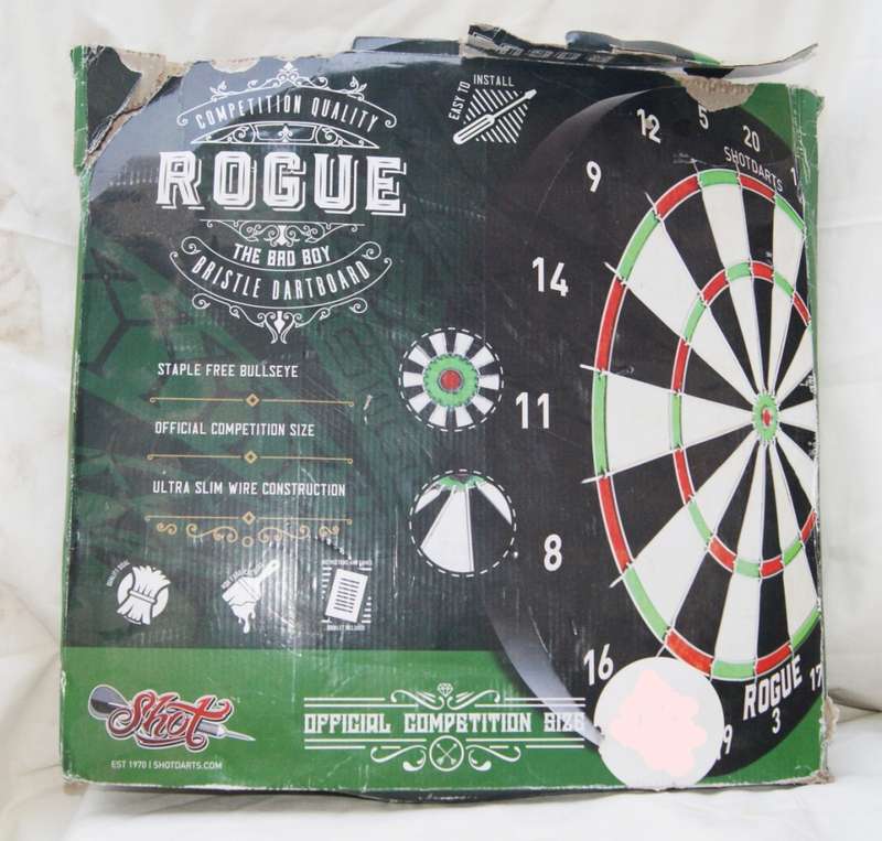 Rogue Bristle Dart Board (darts NOT included)