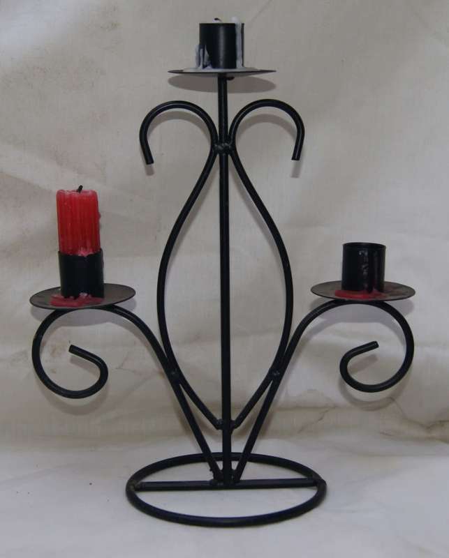 Vintage Metal Candlestick