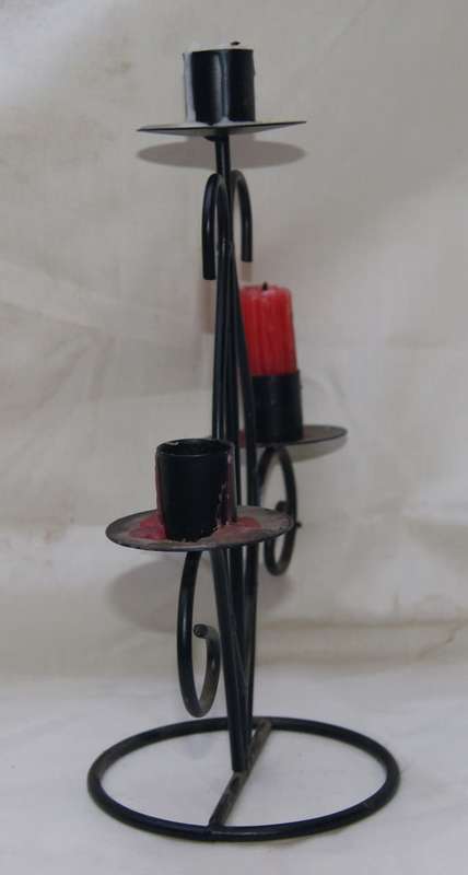 Vintage Metal Candlestick