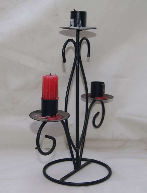Vintage Metal Candlestick