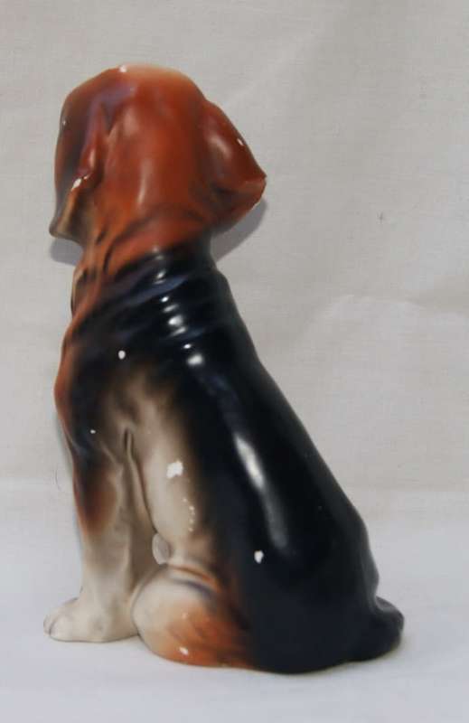 Vintage Ceramic Beagle Ornament