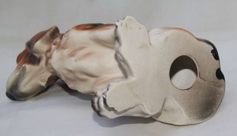 Vintage Ceramic Beagle Ornament