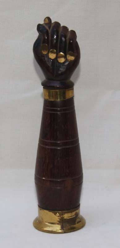 Hand Made Wood and Brass `Up Yours` Bottle Opener