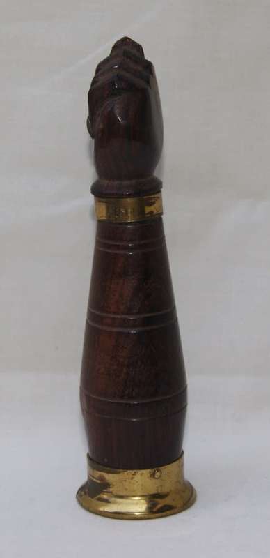 Hand Made Wood and Brass `Up Yours` Bottle Opener