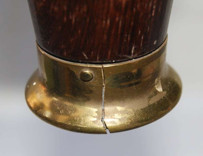 Hand Made Wood and Brass `Up Yours` Bottle Opener