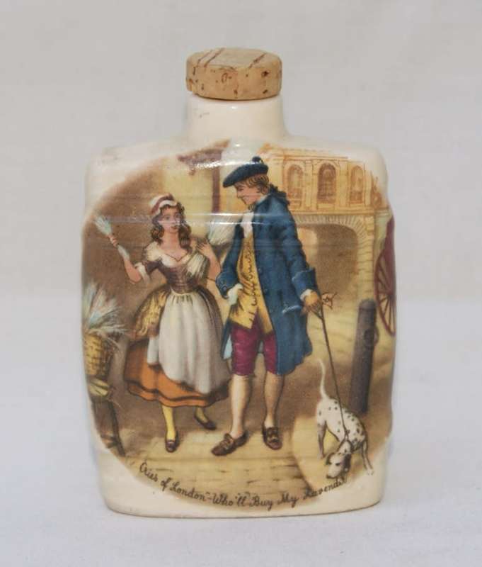 Vintage Porcelain Orlando Cherry Brandy Bottle