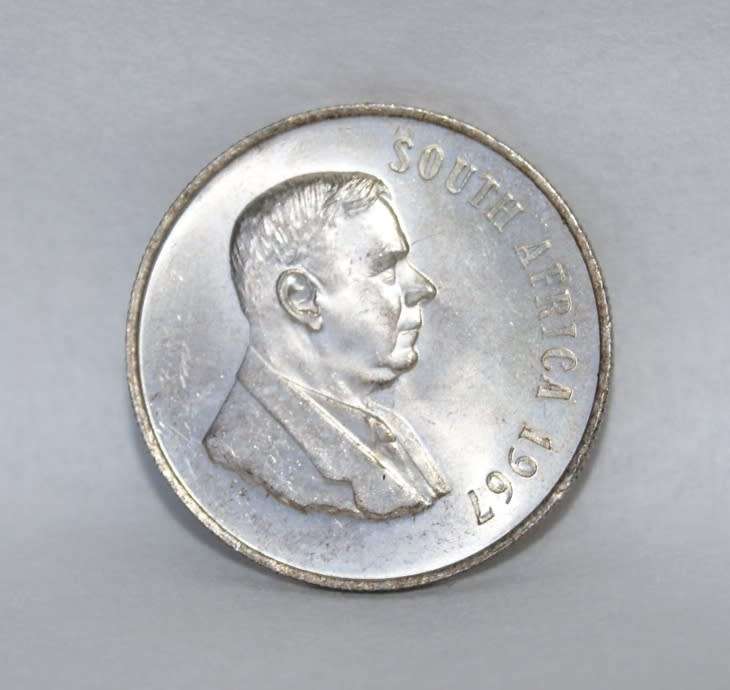 1967 Silver R1 Coin (UNC) 14.9g @@@ CCCRRRAAAZZZYYY R1 START