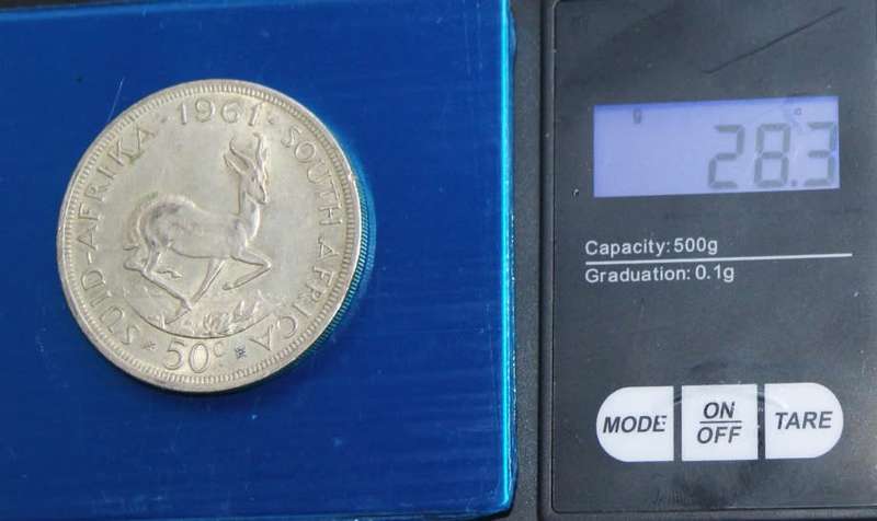 1961 Silver 50c Coin (UNC) 28.3g @@@ CCCRRRAAAZZZYYY R1 START