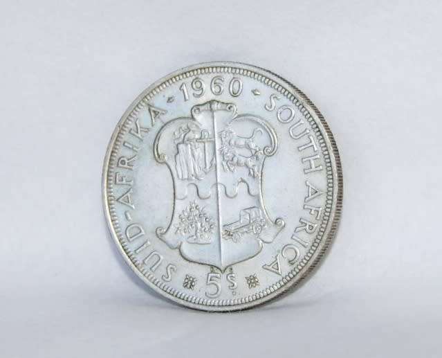 1960 Silver 5 Shilling (Crown) (UNC) 28.3g @@@ CCCRRRAAAZZZYYY R1 START