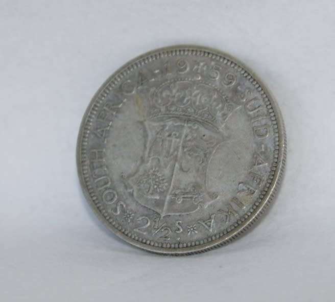 1959 Silver Two and a Half Shilling (Half Crown) 14g @@@ CCCRRRAAAZZZYYY R1 START