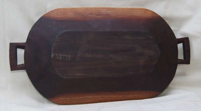 Hand Carved African Wooden Fruit Bowl
