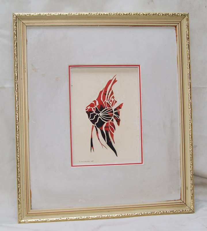 D. Nicholson Signed Original Artwork 1989