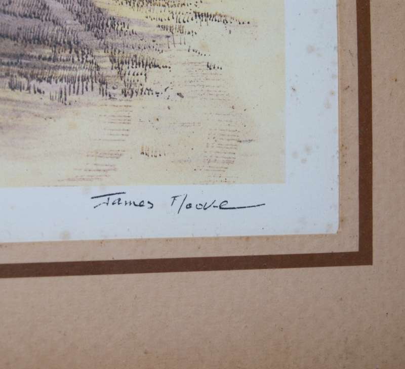 Framed James Moore `Winter Morning` Print
