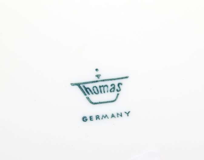 6x Thomas Germany Fruit Pattern Side Plates