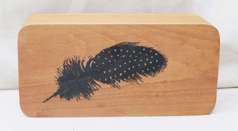 Collectable Wooden Bird Container