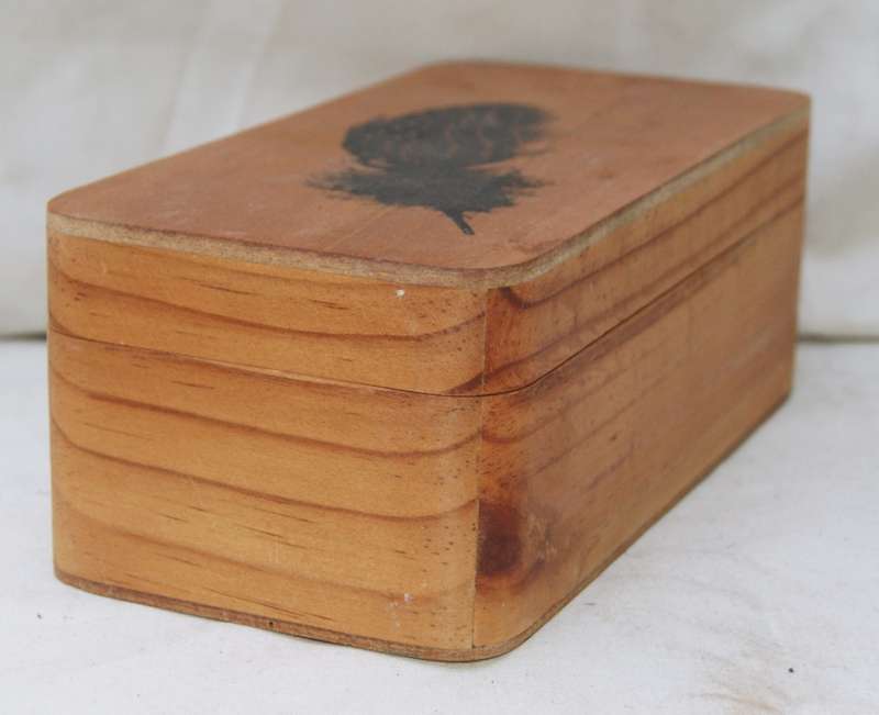Collectable Wooden Bird Container
