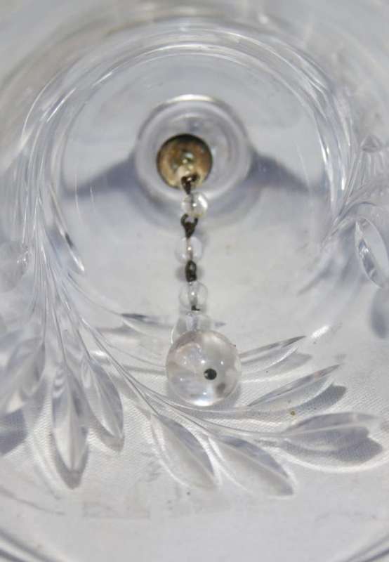 Rosecut Crystal Bell