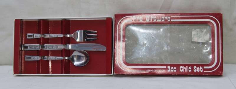 Vintage Fine Giftware 3 Piece Stainless Steel Gift Set