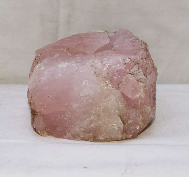 1.4kg Rose Quartz Candle Holder