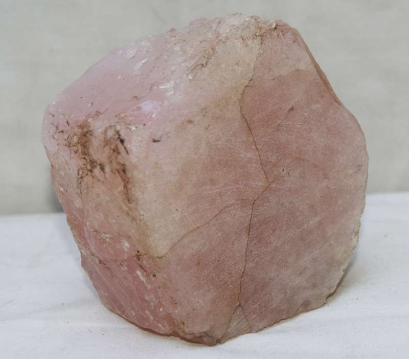 1.4kg Rose Quartz Candle Holder
