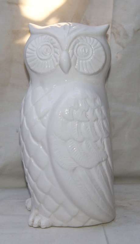 Large Ceramic Owl