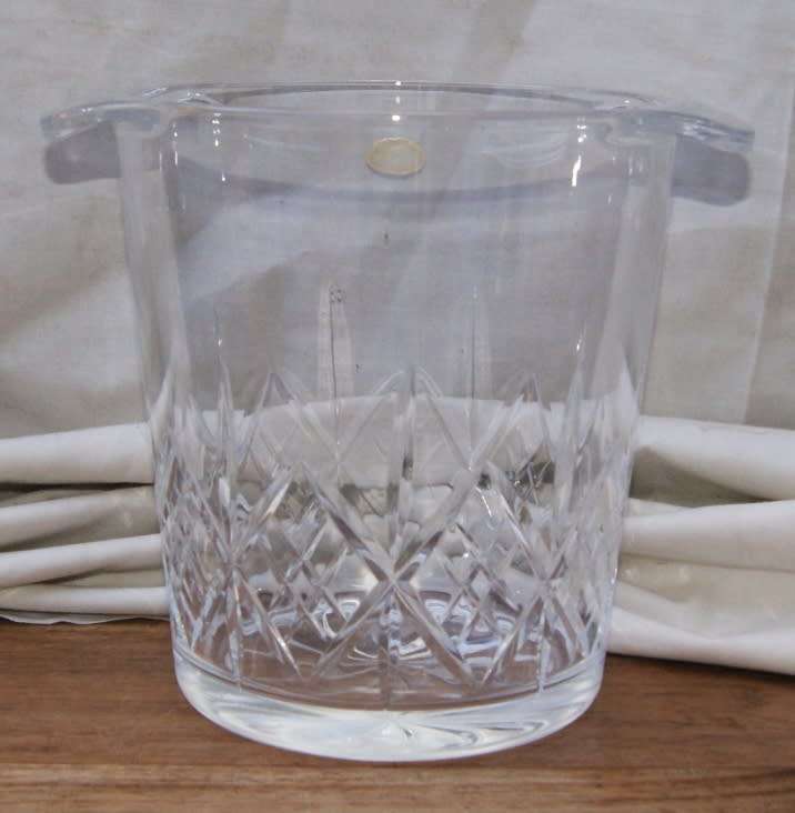 Hand Cut Vitria Lead Crystal Ice Bucket/ Champagne Cooler