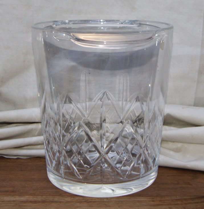 Hand Cut Vitria Lead Crystal Ice Bucket/ Champagne Cooler