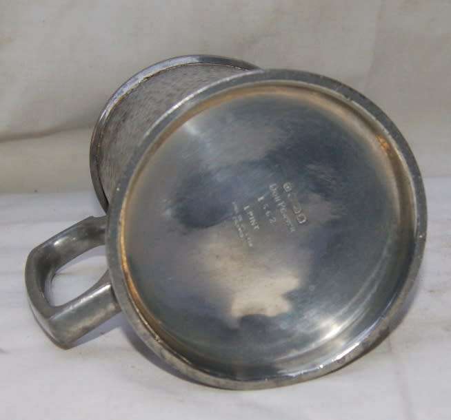 1 Pint Pewter Beer Mug