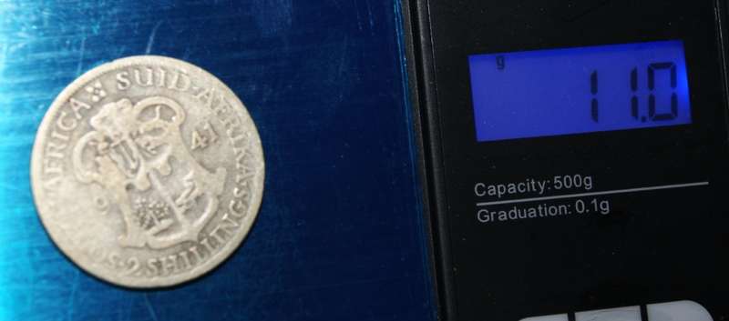 1941 Silver Florin (2 Shilling) (11g) @@@ R1 START
