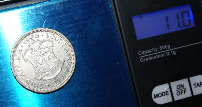 1960 Silver Florin (2 Shilling) (11g)  @@@ R1 START