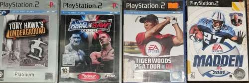 Playstation 2 PS2 game bundles for lockdown and festive pleasure