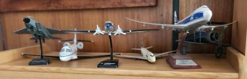 Highly collectable but in poor shape aeroplane models - need tlc